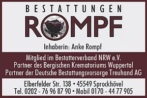 Bestattungen Rompf e.K. Inhaberin Anke Schellenberg