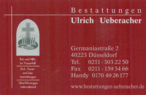 Ulrich Ueberacher Bestattungen