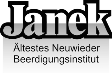 Neuwieder Beerdigungsinstitut
Willi Janek, ältestes Spezialunternehmen am Platze GmbH in Neuwied