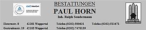 Paul Horn Bestattungen e. K. Inh. Ralph Sondermann